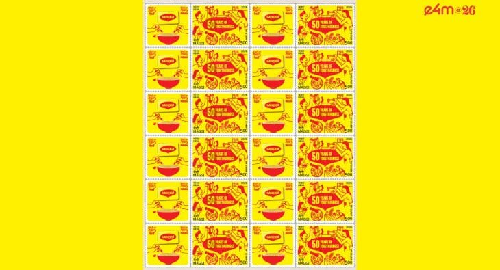 Nestlé India marks 50 years of MAGGI in India with commemorative postal stamp?blur=25