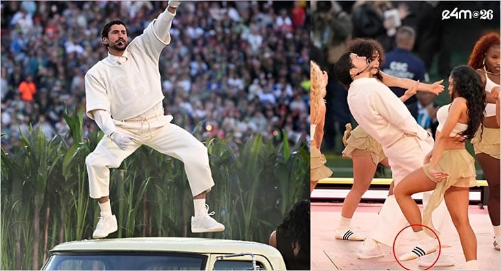 Adidas sees jump in interest after Bad Bunny’s Super Bowl performance?blur=25