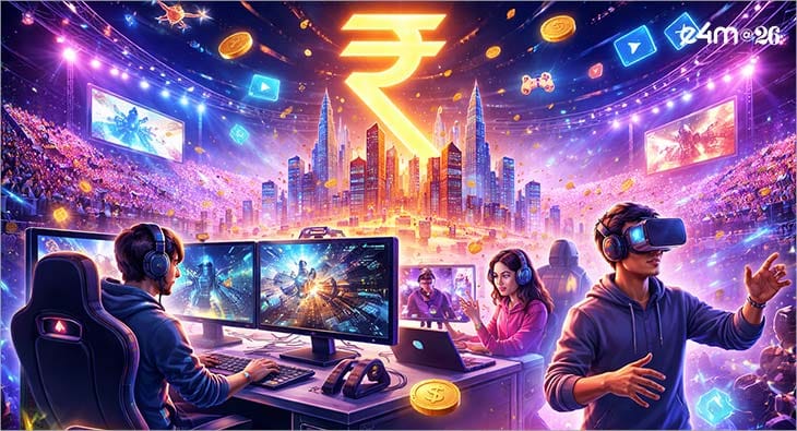 Brands shift ad budgets as gaming, AVGC-XR lead India’s creative economy surge&nbsp;&nbsp;?blur=25