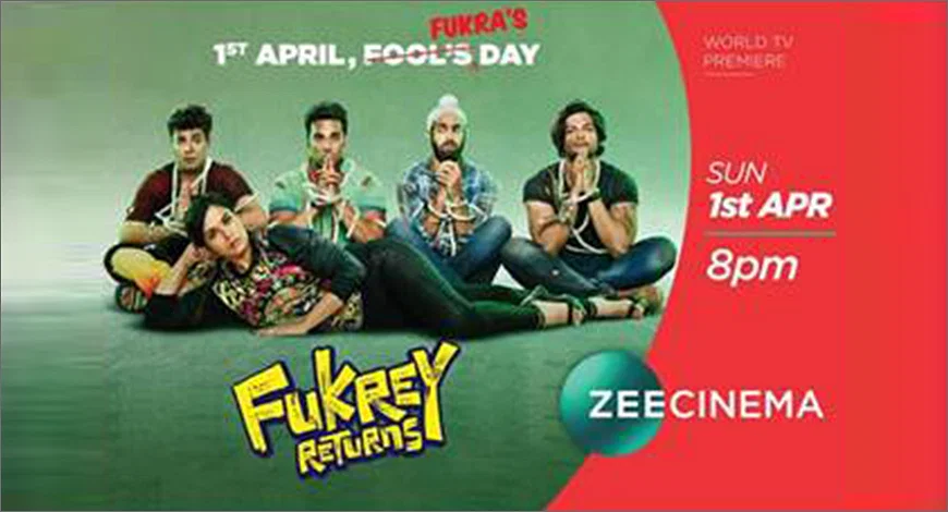 Zee Cinema Goes All Out To Market World Tv Premiere Of Fukrey