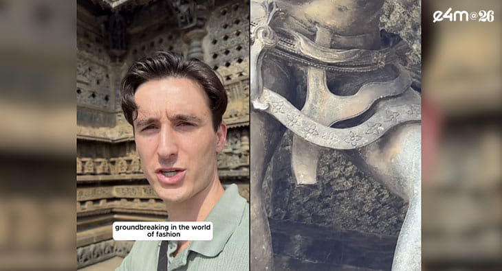 Louis Vuitton’s iconic flower motif spotted ‘carved in stone” at 12th Cent K'taka Temple?blur=25