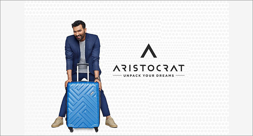 VIP Aristocrat Jet Trolley bag|Antitheft zip, Number Lock|Cabin+Medium  Cabin & Check-in Set 4 Wheels - 25 inch Cyan blue - Price in India |  Flipkart.com