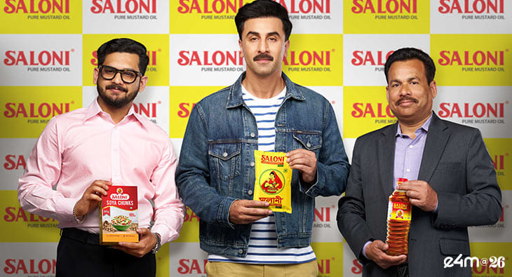 Ranbir Kapoor becomes the face of Saloni Mustard Oil