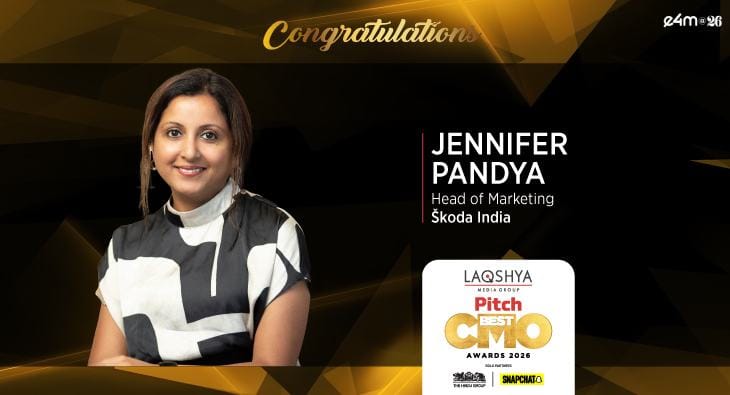 Jennifer Pandya, Škoda Auto India, Pitch CMO Awards 2026