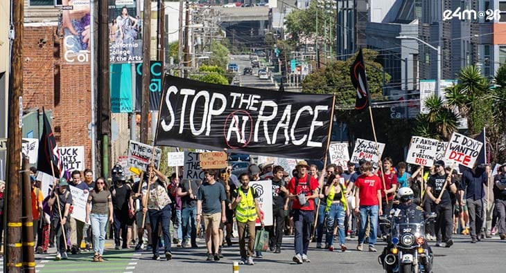 Stop the AI Race?blur=25