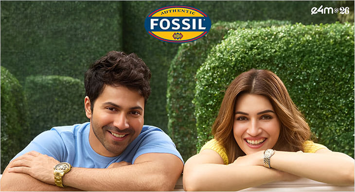 Varun Dhawan, Kriti Sanon, Fossil campaign?blur=25