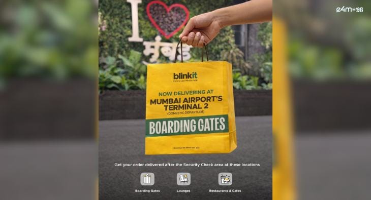 Blinkit CEO Albinder Dhindsa announces in-terminal delivery at Mumbai Airport T2?blur=25