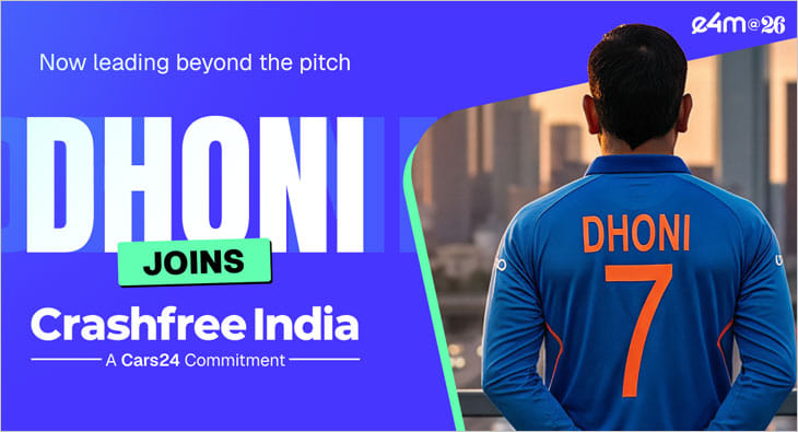 Cars24 ropes in MS Dhoni as Goodwill Ambassador for Crashfree India?blur=25