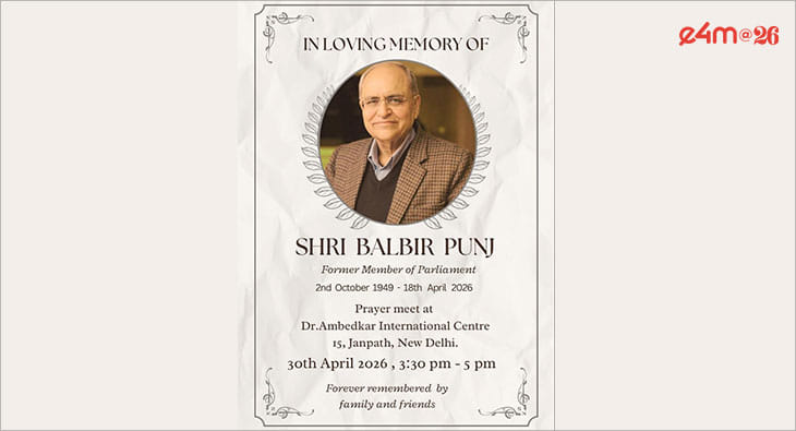 Prayer meet for BJP leader Balbir Punj in Delhi today?blur=25