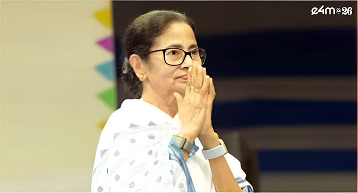 Narendra Modi and Mamata Banerjee representing changing political dynamics in West Bengal?blur=25