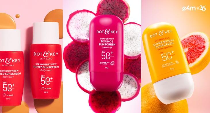 Dot & Key, sunscreen portfolio, photostable UV filters?blur=25