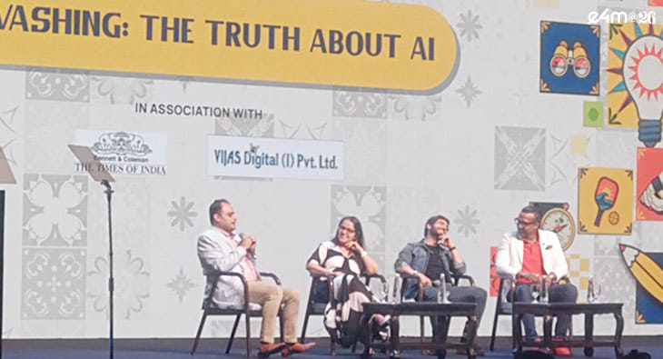 (From L to R): Shubhranshu Singh, Smriti Mehra, Niraj Ruparel, Gulrez Alam?blur=25
