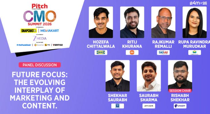 Experts Discuss Marketing &amp; Content Interplay at Pitch CMO Summit Delhi?blur=25
