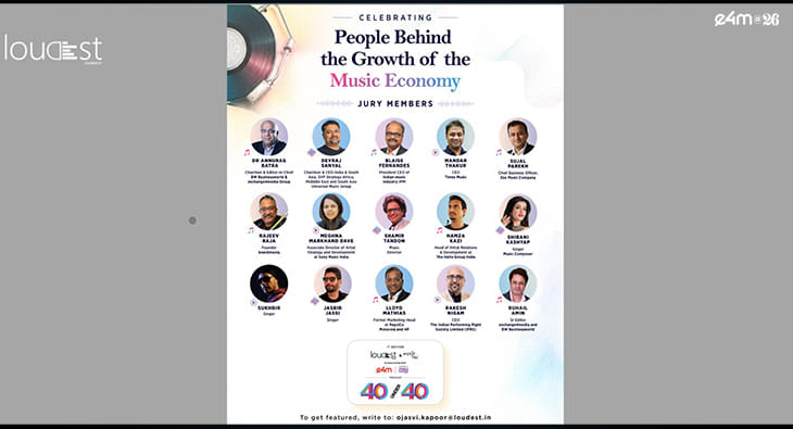 Loudest 40 Under 40