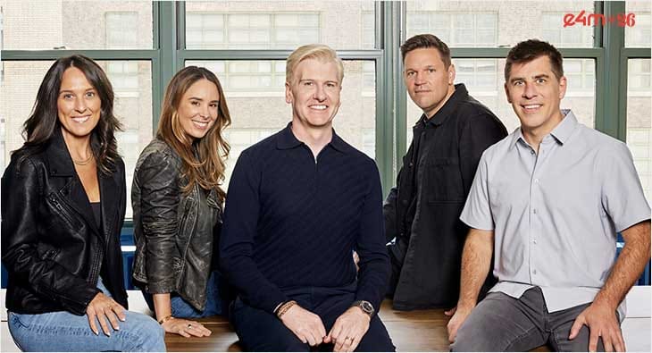 From L-R: Eileen Flynn, Chief Strategy Officer, Archrival; Andrea Isaac, Managing Partner, Havas Play North America; Greg James, CEO, Havas Media Network North America; Ben Harms, Chief Growth Officer, Archrival; Clint Runge, CEO & Founder, Archrival