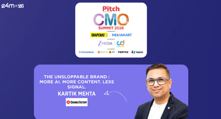 Kartik Mehta Warns of 'AI Slop' Eroding Brand Trust at CMO Summit