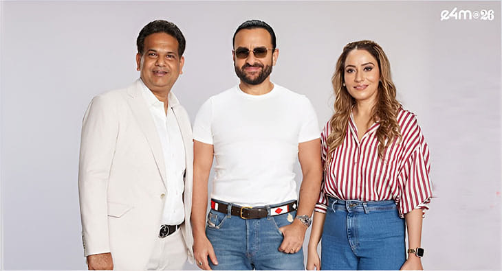 Saif Ali Khan reunites with E3 Group