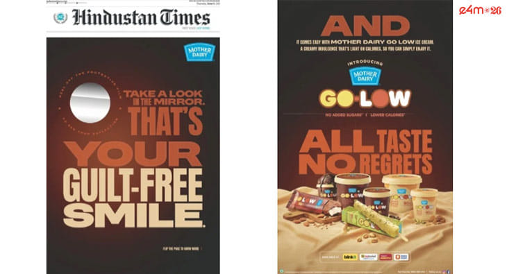 Hindustan Times and Mother Dairy Launch Interactive Ice Cream Campaign