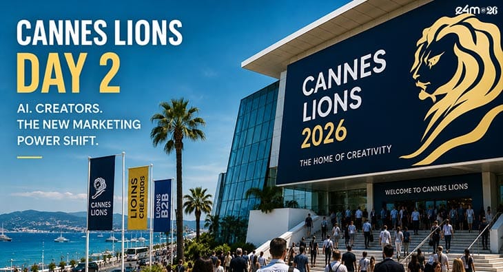 Cannes Lions Day 2 Opens With AI, Creators And Marketing’s New Power Shift