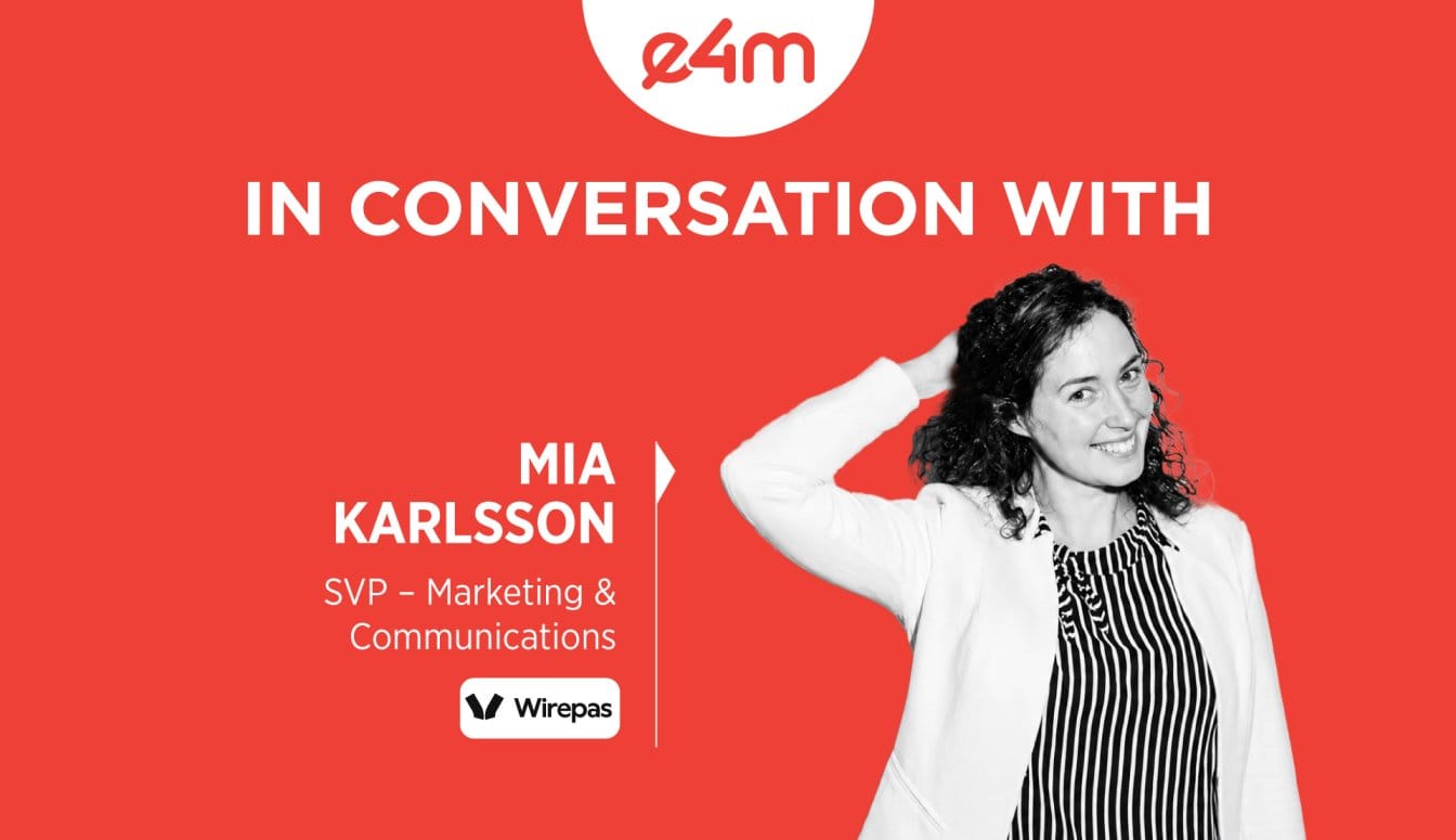 Mia Karlsson, SVP Marketing & Communications, Wirepas