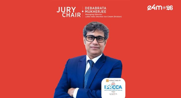 Debabrata Mukherjee to chair Jury for 16th Edition of e4m IPRCCA