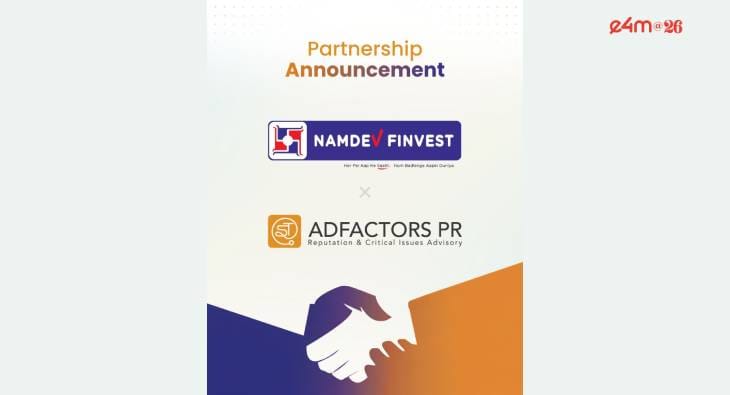Namdev Finvest Limited partners with Adfactors PR