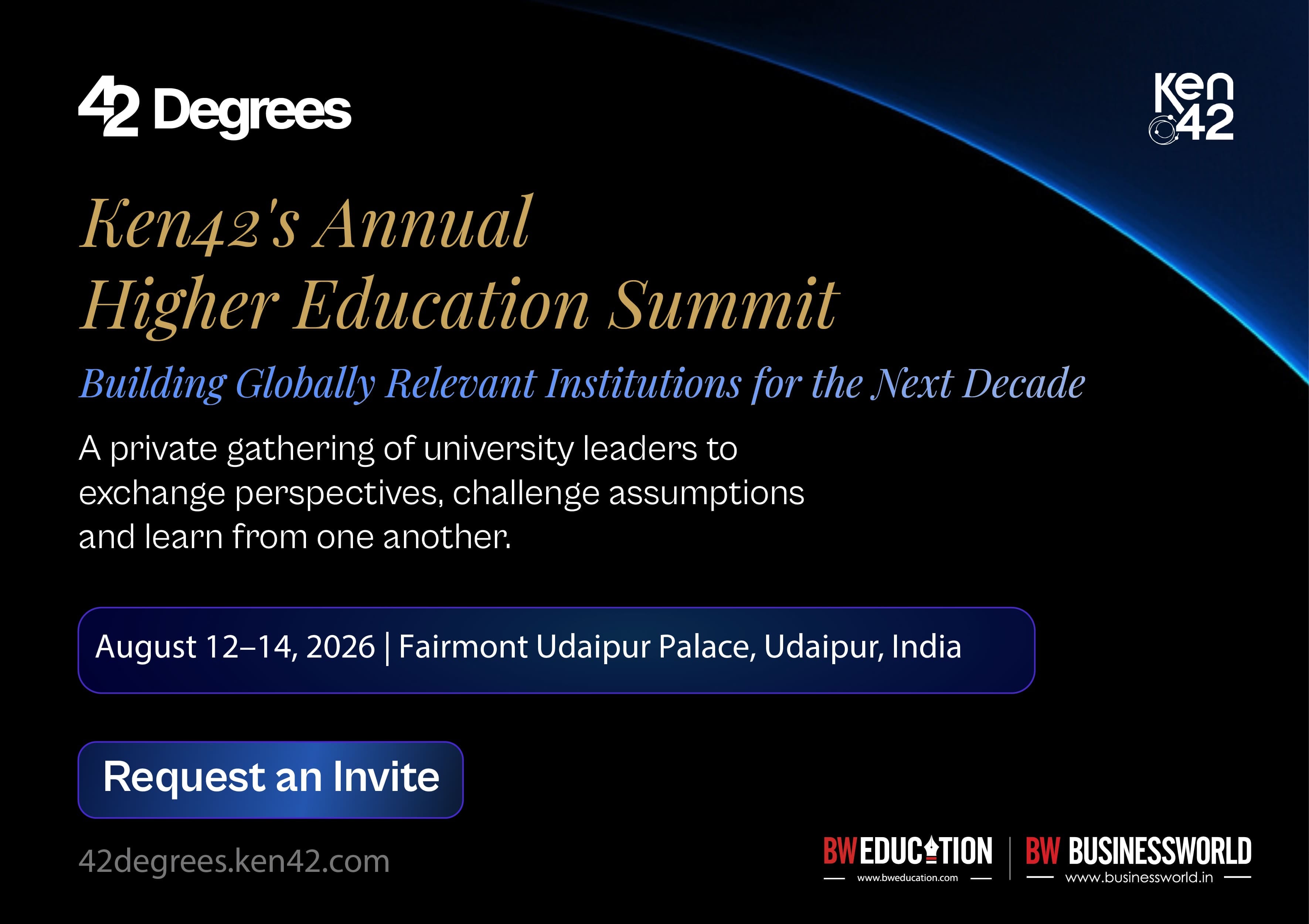 Ken42 announces inaugural edition of 42 Degrees?blur=25