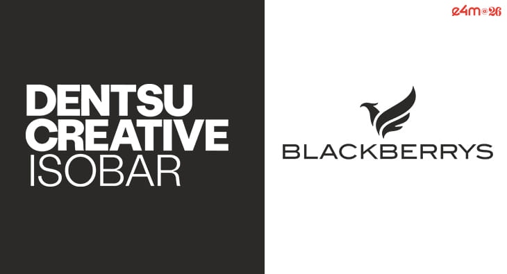 Dentsu Creative Isobar Secures Creative Mandate for Blackberrys