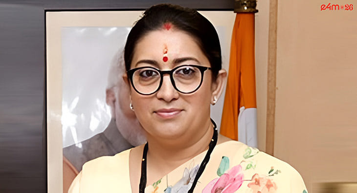 Smriti Irani Returns as BJP National General Secretary Ahead of UP Elections