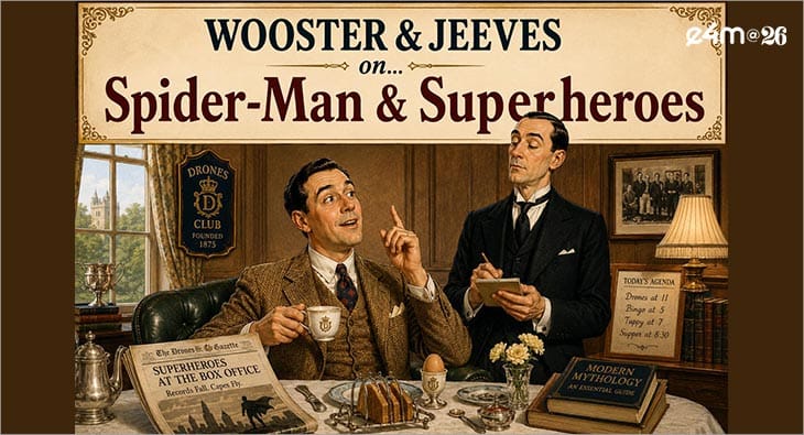 Wooster & Jeeves on Spider-Man, Superheroes and the Next 007?blur=25