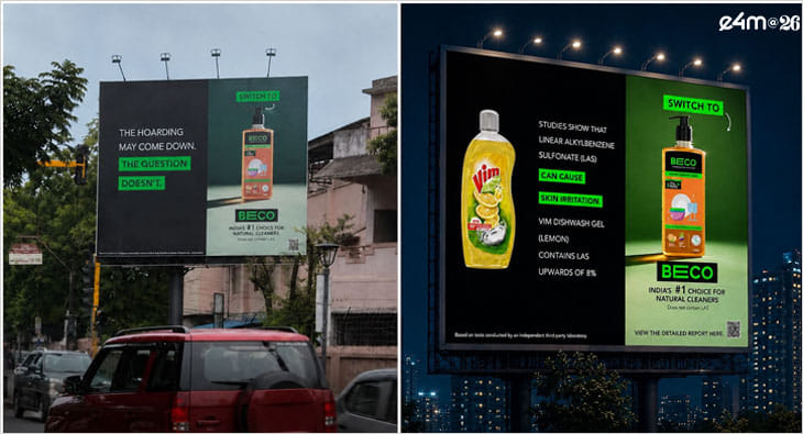 Billboard Battle: Beco Takes on HUL in Advertising Dispute