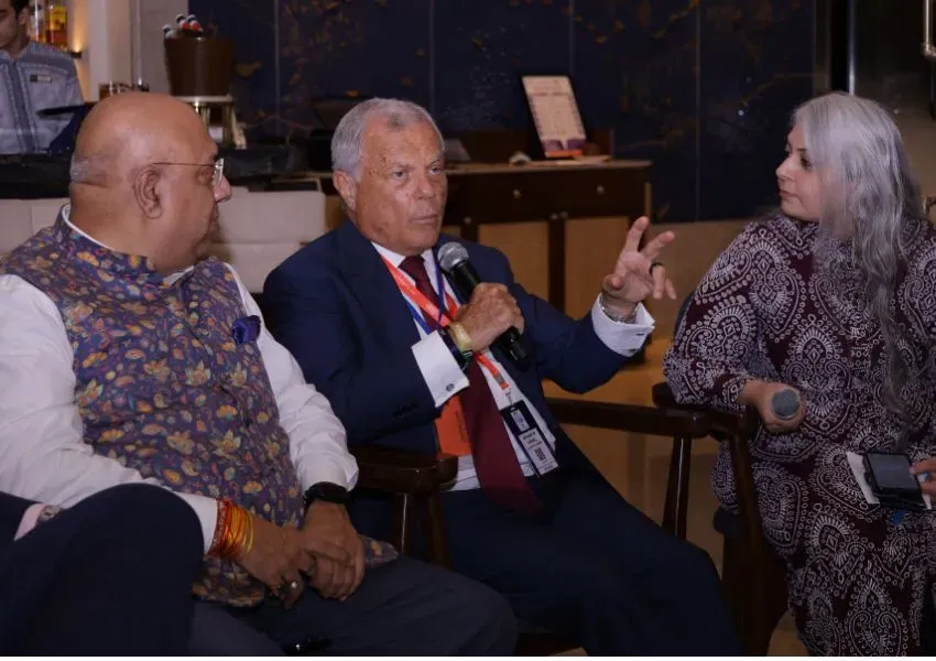 Sir Martin Sorrell Engages Marketing Leaders in New Delhi on AI Impact