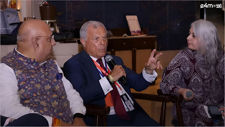 Sir Martin Sorrell Engages Marketing Leaders in New Delhi on AI Impact