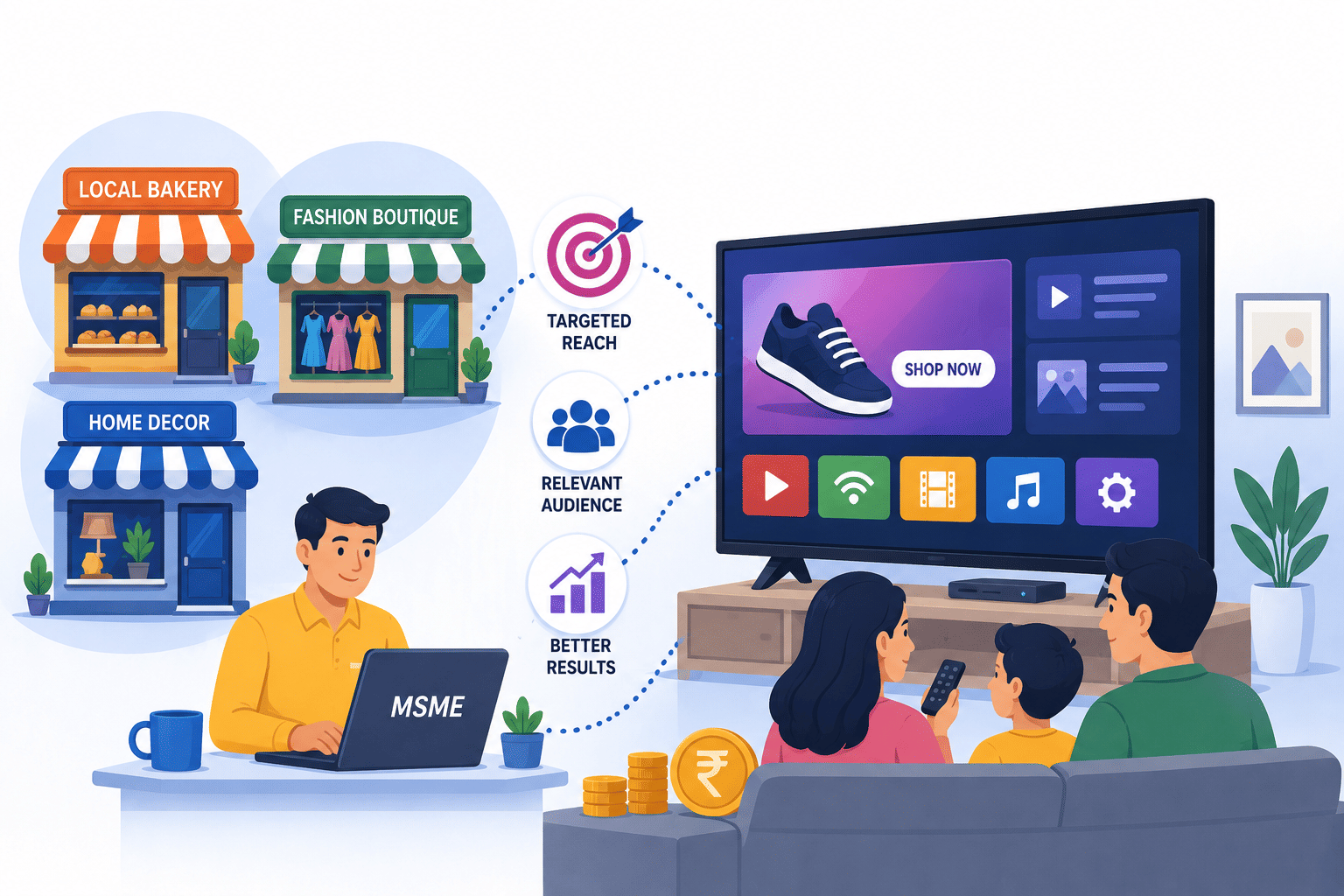 MSMEs Fuel India's CTV Revolution with Targeted Advertising?blur=25