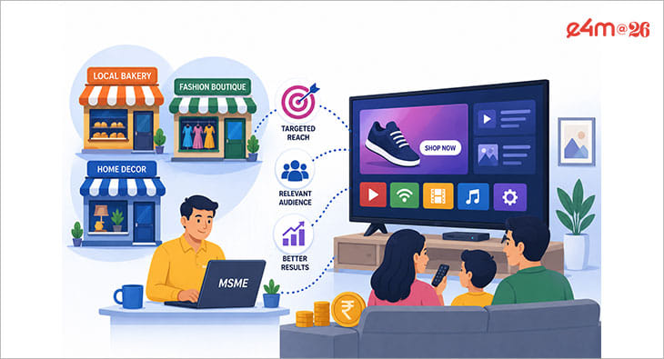 MSMEs Fuel India's CTV Revolution with Targeted Advertising