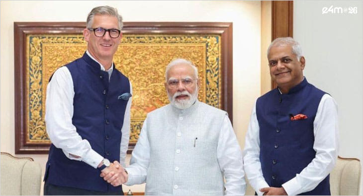 Nestlé India's Manish Tiwary and CEO Meet PM Modi to Discuss Growth