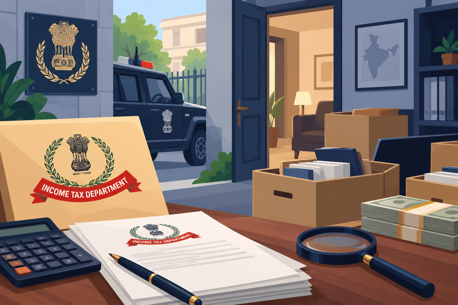 IT Department Expands Tax Probe to Bioscope and Crayons Networks