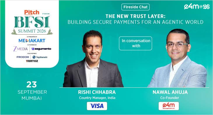 Visa India’s Rishi Chhabra and Nawal Ahuja