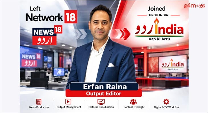 Erfan Raina Takes Charge as Output Editor at Urdu India