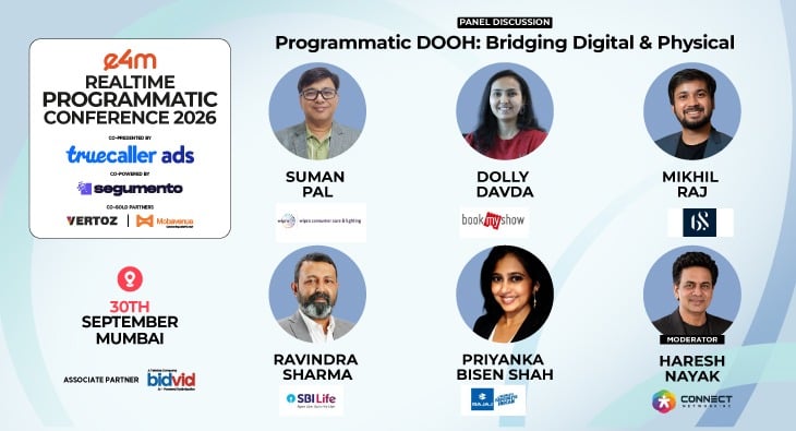 Experts to Explore Digital-Physical Connection at e4m DOOH Summit