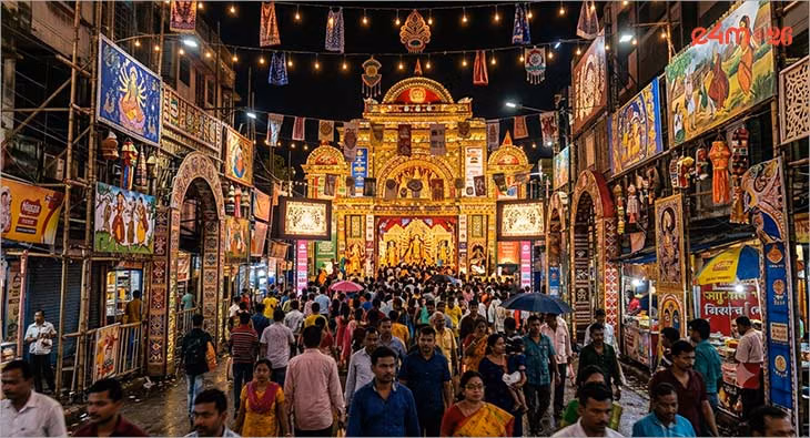 Exploring the Hidden OOH Economy of Durga Puja in Kolkata