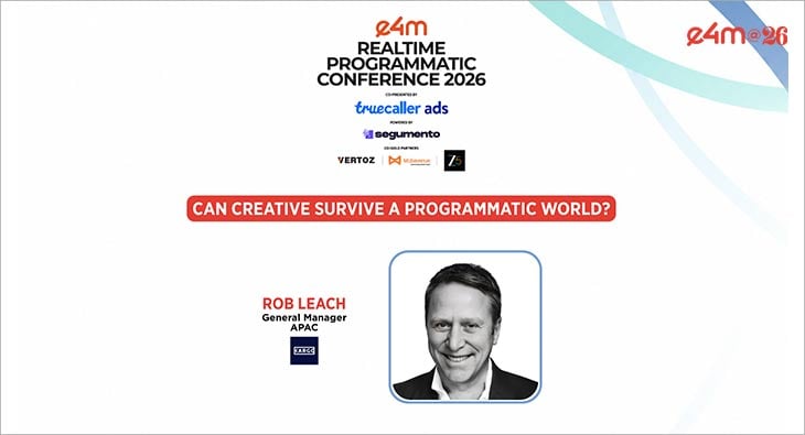 Rob Leach Highlights Creative's Role in Programmatic Advertising