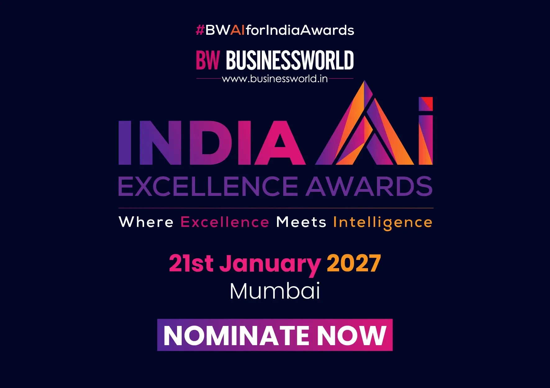 Join the BW India AI Excellence Summit &amp; Awards in Mumbai 2027?blur=25