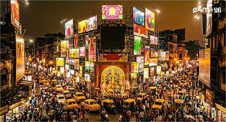 Brands Battle for Visibility During Kolkata's Durga Puja Festivities