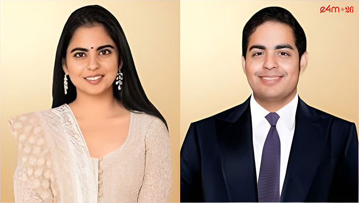 Isha and Akash Ambani Celebrate 35 Years of Leadership at Reliance