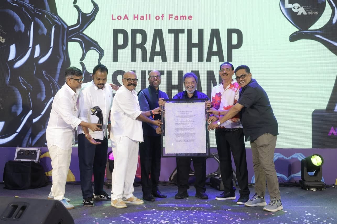 Prathap Suthan becomes first Hall of Fame Inductee at Ad Club of Trivandrum Awards