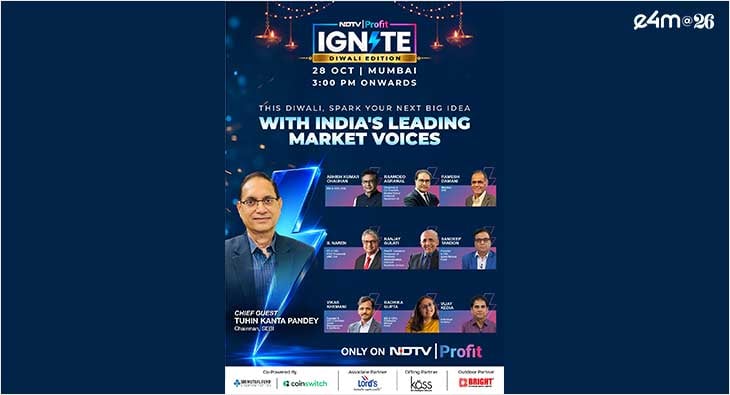 NDTV Profit Ignite: Experts Analyze India's Investment Landscape on Oct 28?blur=25