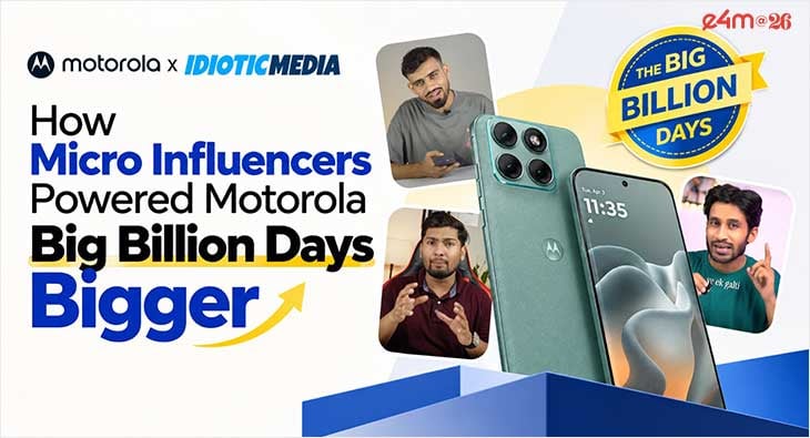 Motorola's Micro Influencer Strategy Drives Big Billion Days Success