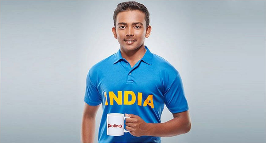 Protinex ropes in U-19 Indian cricket team captain Prithvi Shaw as brand  ambassador: Best Media Info