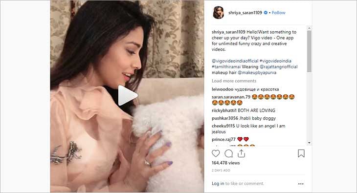 Vigo Video launches talent hunt with Hansika Motwani and Shriya Saran - Exchange4media Vigo Video launches talent hunt with Hansika Motwani and Shriya Saran - Exchange4media